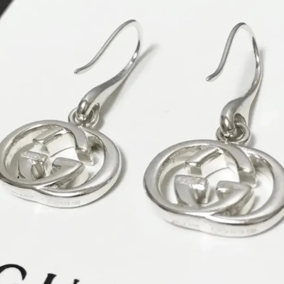 GUCCI Luxury Statement Double G earrings - Picture 4 of 5